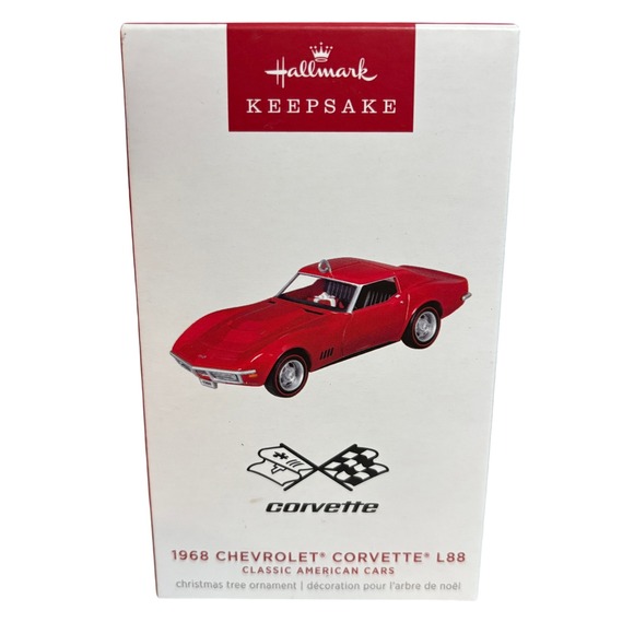 Hallmark Other - NEW 2024 Hallmark Keepsake 1968 Chevrolet Corvette L88 Classic Cars‎ Ornament